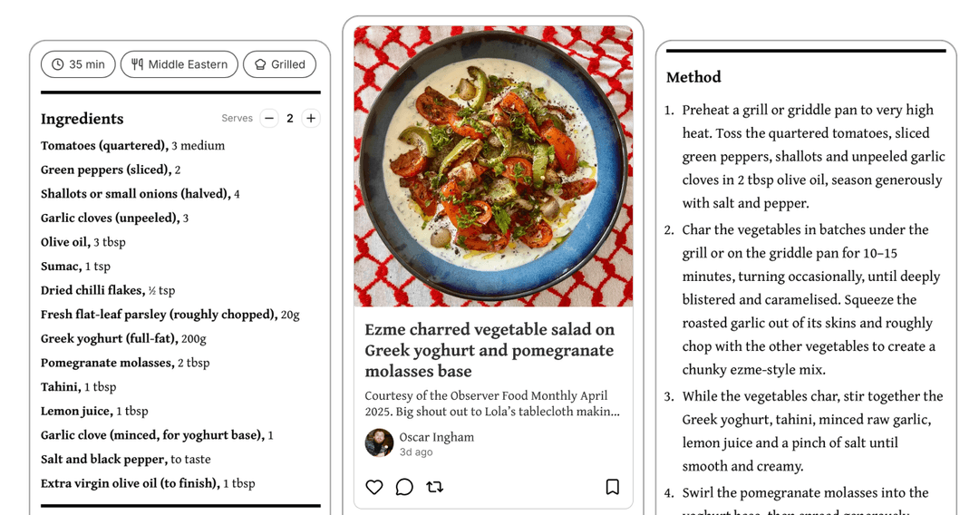 Foodlio β snap, save, and share your recipes