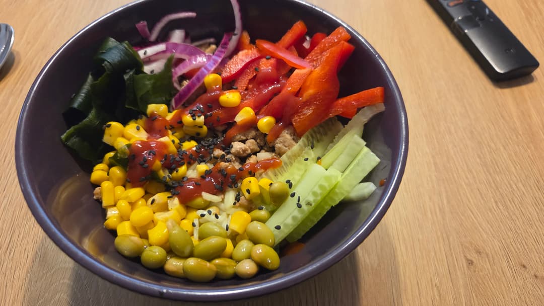 Ground beef bowl version 1
